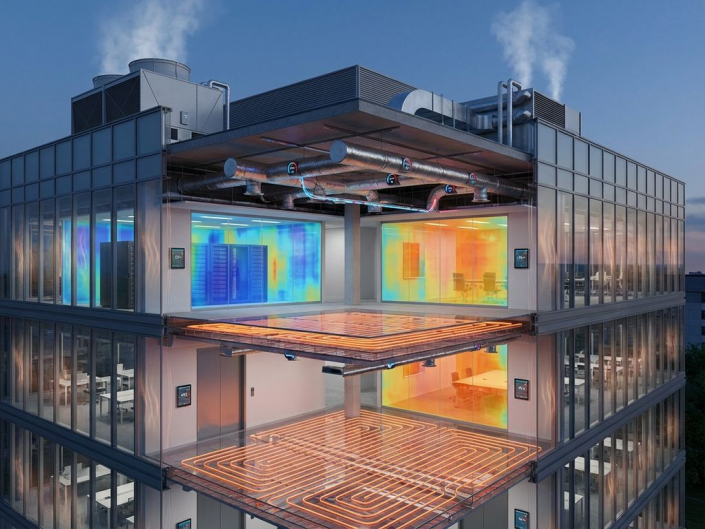 What thermal management solutions are used in building technology ...